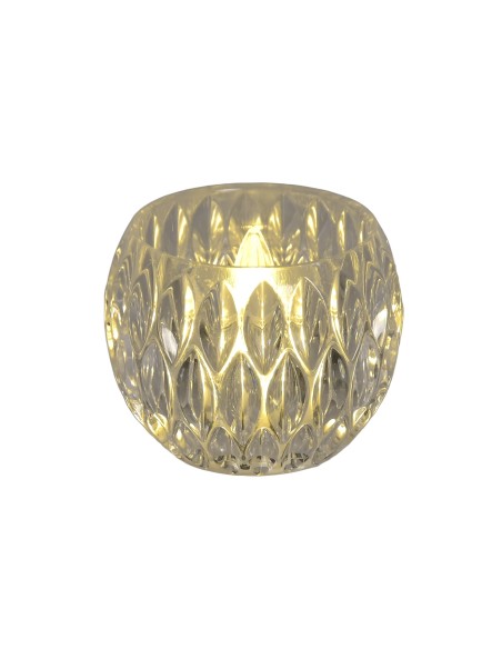 DECORACION LUMINOSA LED PLASTICO 6X6X5 BOLA