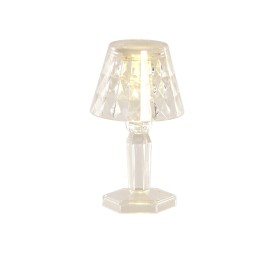 DECORACION LUMINOSA LED PLASTICO 6X6X11 LAMPARA