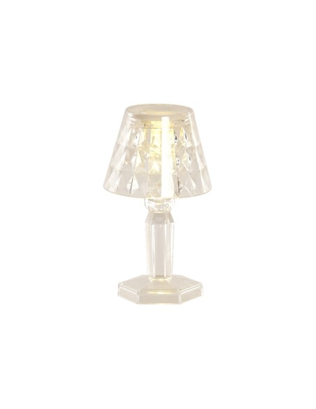 DECORACION LUMINOSA LED PLASTICO 6X6X11 LAMPARA