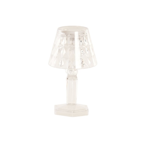 DECORACION LUMINOSA LED PLASTICO 6X6X11 LAMPARA