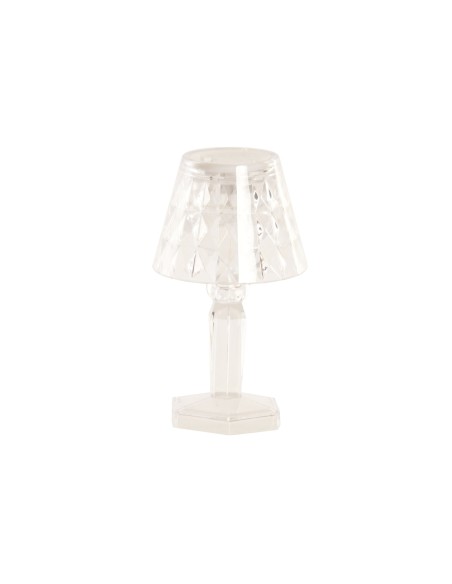 DECORACION LUMINOSA LED PLASTICO 6X6X11 LAMPARA