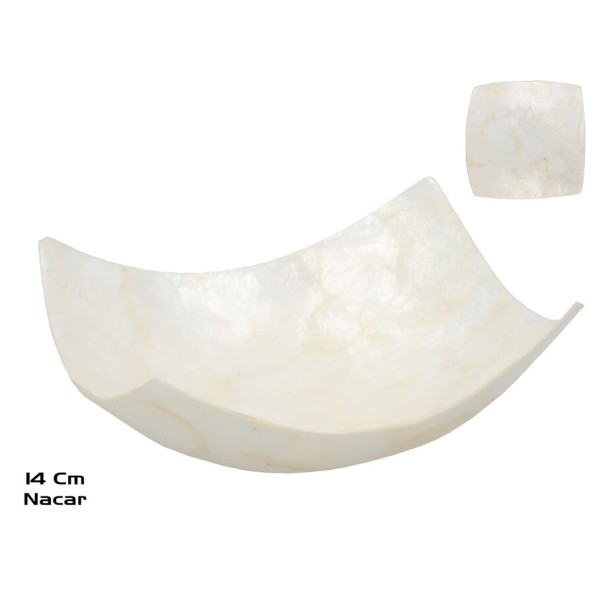 BOWL NACAR AQUATA 14X14CM