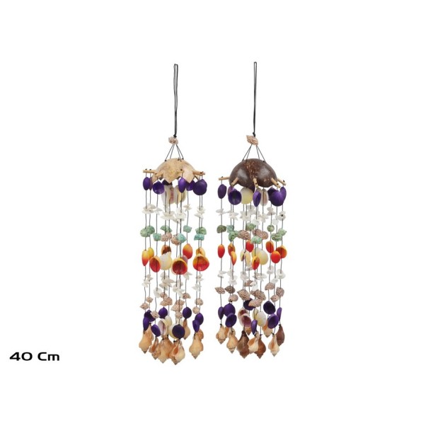 CARRILLON CONCHAS LANI 40CM