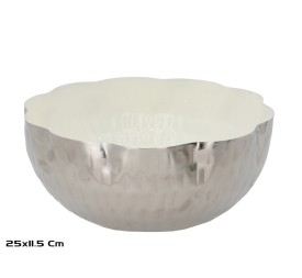 CUENCO 25X25X11,5CM NIQUEL CAMILA