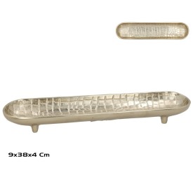 BANDEJA 38X9X4CM DORADO ISAHI