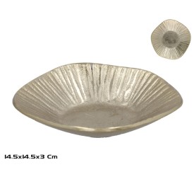 BANDEJA 14,5X14,5X3CM DORADO ARTEMISA
