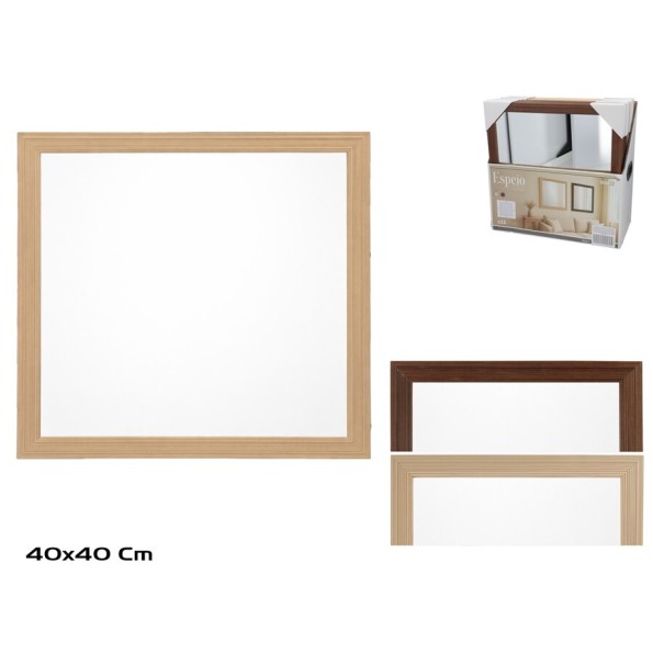 ESPEJO CELINE 40X40CM 2 STD.