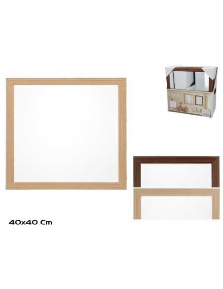 ESPEJO CELINE 40X40CM 2 STD.