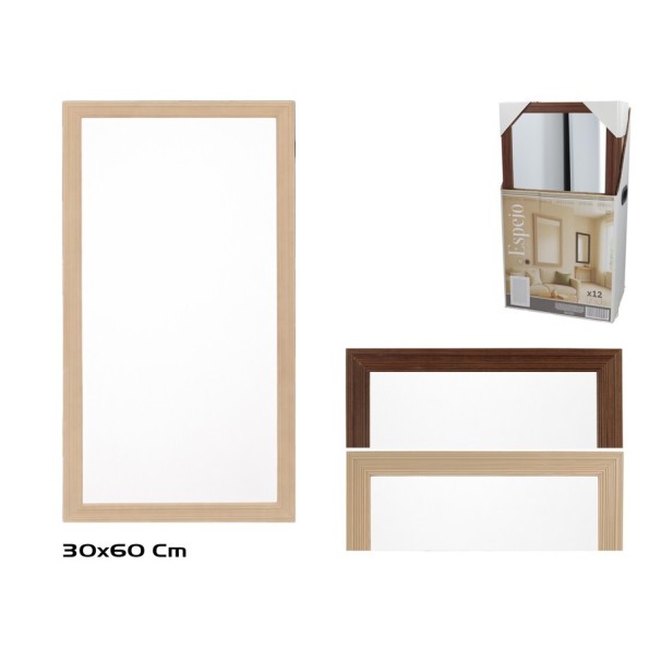 ESPEJO CELINE 30X60CM 2 STD.