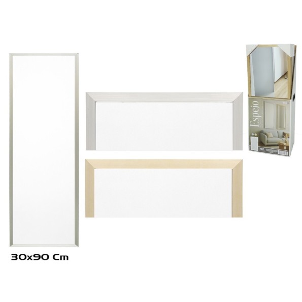 ESPEJO ROMINA 30X90CM 2 STD.