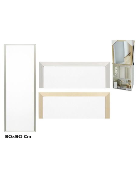 ESPEJO ROMINA 30X90CM 2 STD.