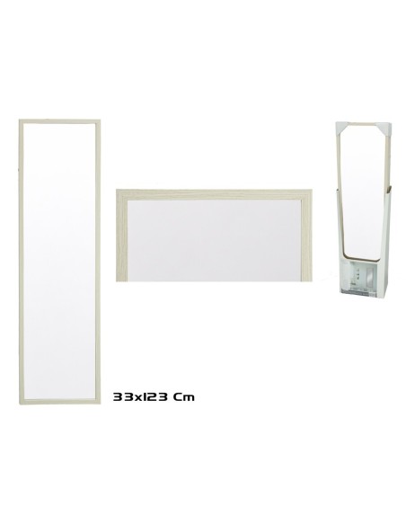 ESPEJO PUERTA NEWLINE 30X120CM NEGRO