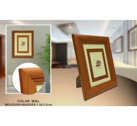 PORTAFOTO MADERA DM-804 10X15CM(24/72)