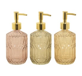 DOSIFICADOR CRISTAL ABS 10X7X19 500ML 3 SURT.