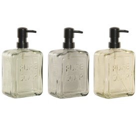 DOSIFICADOR CRISTAL ABS 10X6,5X18 400ML 3 SURT.