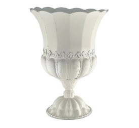 COPA CON BORDES ONDULADOS D41 H59 BLANCO