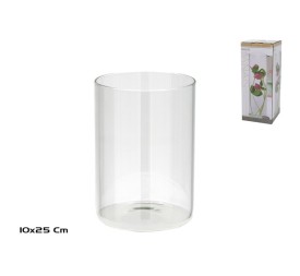 FLORERO TUBO CRISTAL ANAIS 10X25 CM