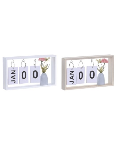 CALENDARIO MDF 24X4X14 JARRONCITO FLOR 2 SURT.