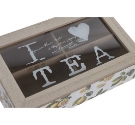 CAJA INFUSIONES MDF CRISTAL 24X14X7 LIMONES