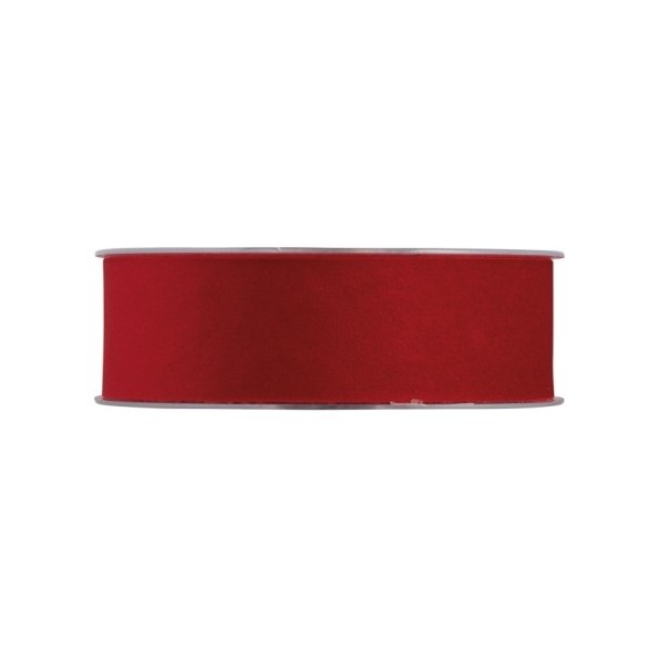 CINTA DE TERCIOPELO 40X15 ROJO