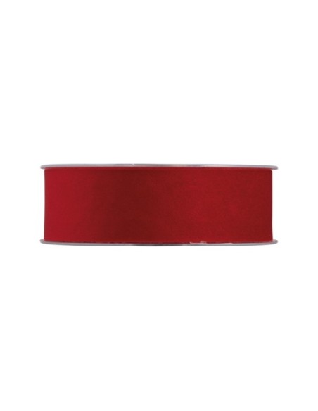 CINTA DE TERCIOPELO 40X15 ROJO