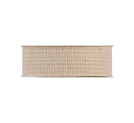CINTA DE ALGODON 40MM X 20MT CREMA