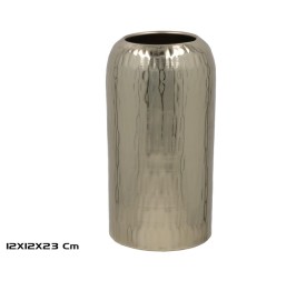 JARRON DECORATIVO ORO 12X12X23CM