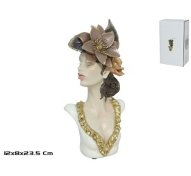MUJER FLOR AISHURA 12X8X23.5CM