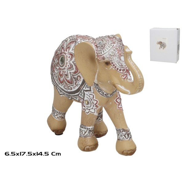 ELEFANTE FELIZ NAIROBI 17.5X6.5X14.5CM