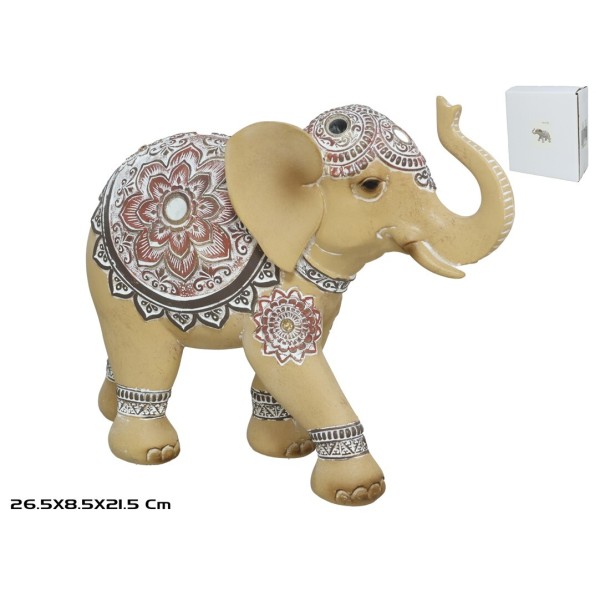 ELEFANTE FELIZ NAIROBI 26.5X8.5X21.5CM