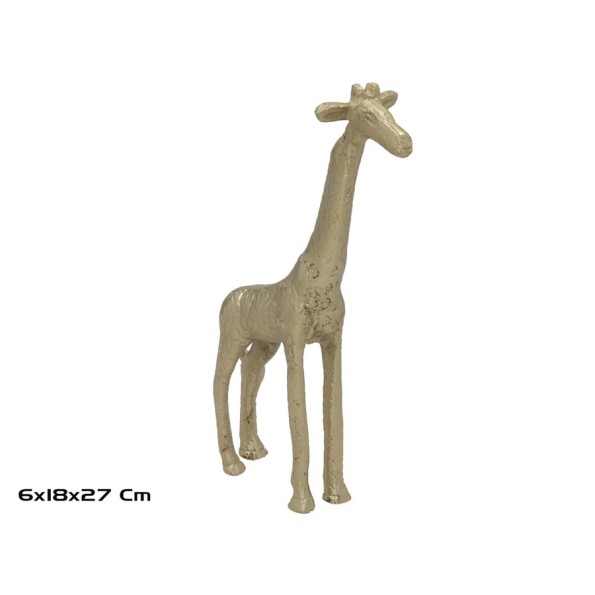 JIRAFA 18X6X27CM DORADO CAMILA