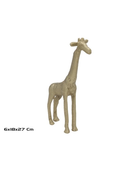JIRAFA 18X6X27CM DORADO CAMILA