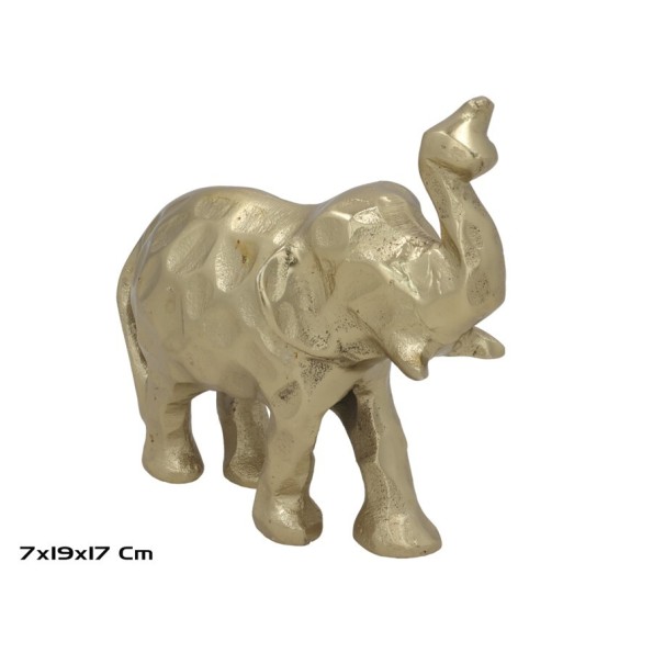 ELEFANTE 17X7X19CM DORADO SOFY