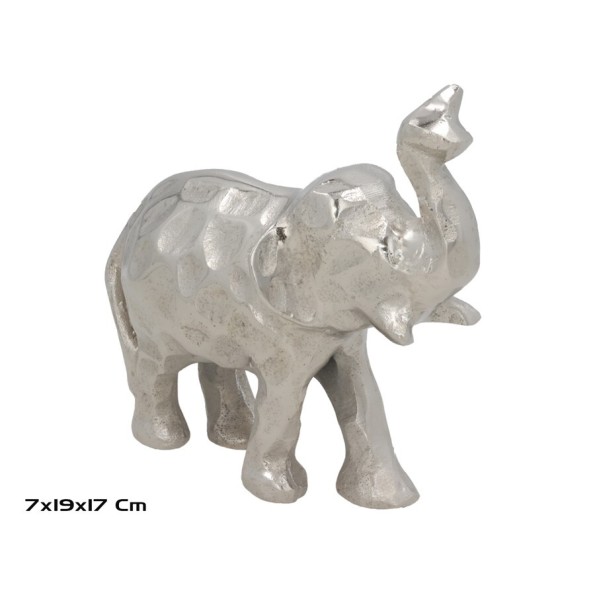 ELEFANTE 17X7X19CM NIQUEL SOFY