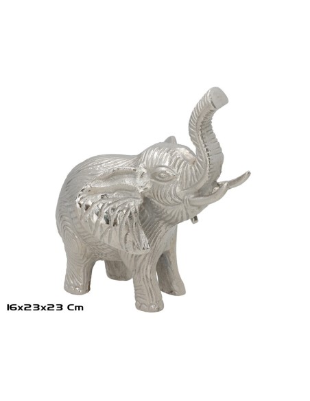 ELEFANTE 23X16X23CM NIQUEL ALINA