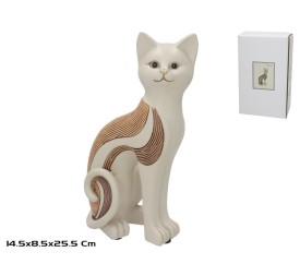 GATO RESINA NEFTIS 14.5X8.5X25.5CM