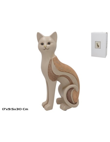 GATO RESINA NEFTIS 17X9.5X30CM