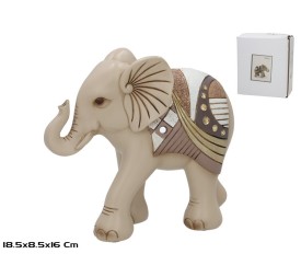 ELEFANTE RESINA NEFTIS 18.5X8.5X16CM