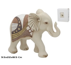 ELEFANTE RESINA NEFTIS 22X9.5X18.5CM