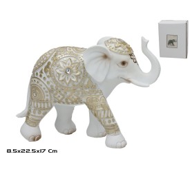 ELEFANTE RESINA NUBIA 22.5X8.5X17CM