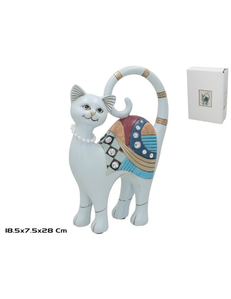 GATO RESINA KEFERA 18.5X7.5X28CM