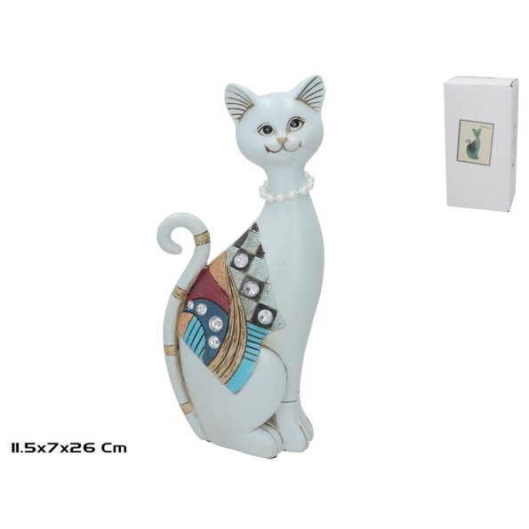 GATO RESINA KEFERA 11.5X7X26CM