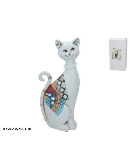 GATO RESINA KEFERA 11.5X7X26CM