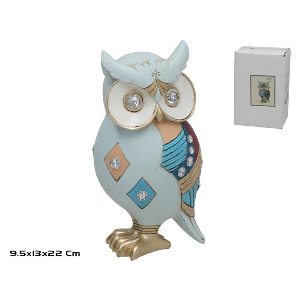 BUHO RESINA KEFERA 13X9.5X22CM