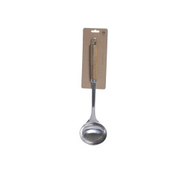 CUCHARON INOX ACACIA 9X5,5X35 NATURAL