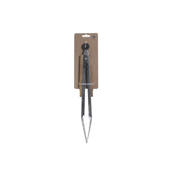 PINZAS INOX ACACIA 5X4X34,5 NATURAL