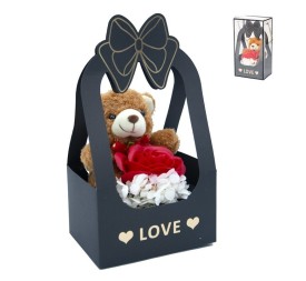 PELUCHE OSITO CAJA LOVE