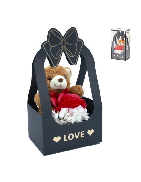 PELUCHE OSITO CAJA LOVE