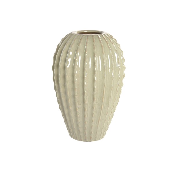 JARRON GRES 25X25X37 VERDE