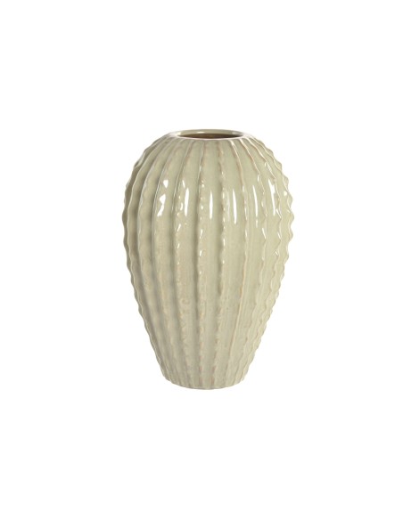 JARRON GRES 25X25X37 VERDE